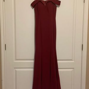 Women’s Formal Maroon Dress